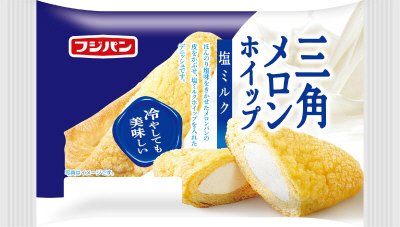 三角メロンホイップ　塩ミルク