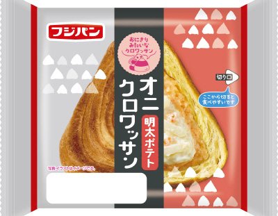 オニクロワッサン　明太ポテト