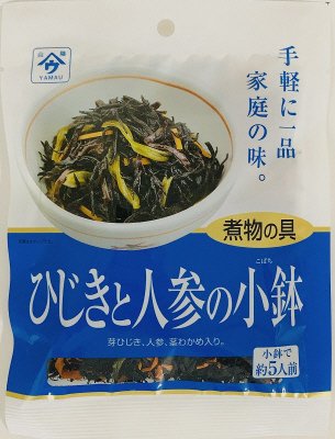 煮物の具ひじきと人参の小鉢