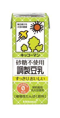 砂糖不使用　調製豆乳
