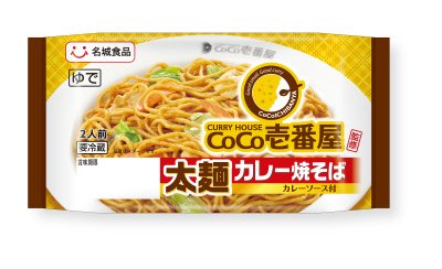 ＣｏＣｏ壱番屋監修 太麺カレー焼そば
