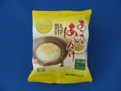 あったか柚子あんかけ玉子とうふ（海老・枝豆入り）