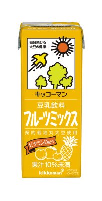 豆乳飲料フルーツミックス