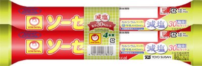 ソーセージＬ　４本束　減塩
