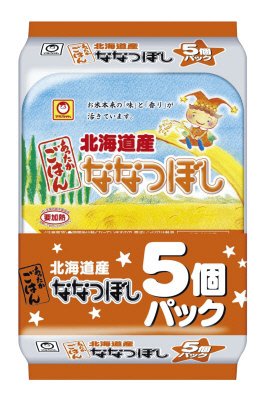 あったかごはん　ななつぼし　５個パック