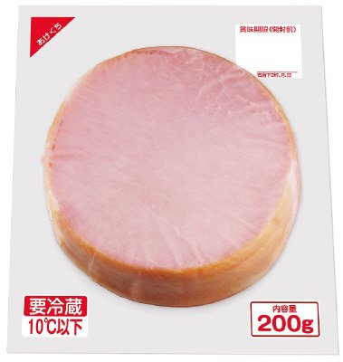 ロースハム積み重ね