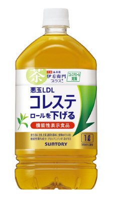 機能性表示食品　サントリー　伊右衛門プラスコレステロール対策１Ｌペット