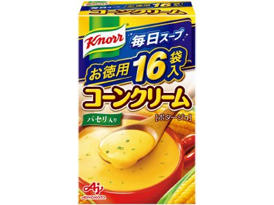 「クノール　毎日スープ」コーンクリーム（１６袋入）