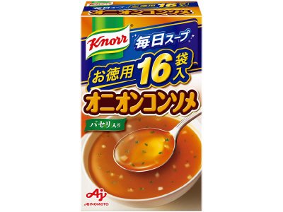 「クノール　毎日スープ」オニオンコンソメ（１６袋入）