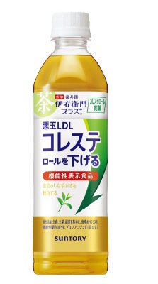 機能性表示食品　サントリー　伊右衛門プラスコレステロール対策５００ｍｌペット
