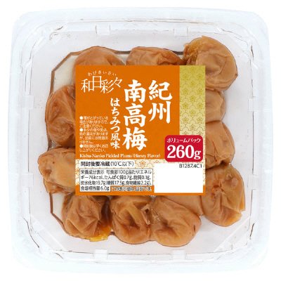 わびさいさい 紀州南高梅はちみつ風味　ボリュームパック