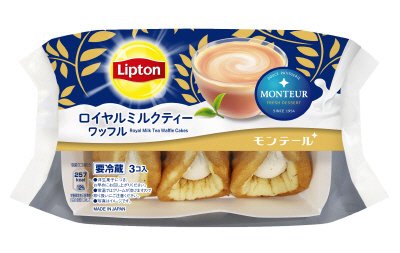 リプトン・ロイヤルミルクティーワッフル
