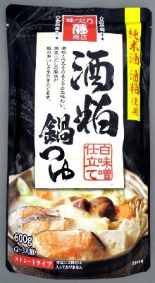 酒粕鍋つゆ（白味噌仕立て）