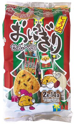 おにぎりせんべいクリスマスパック