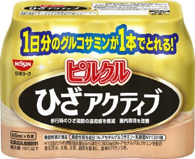 ﾋﾟﾙｸﾙひざｱｸﾃｨﾌﾞ 65ml×6本