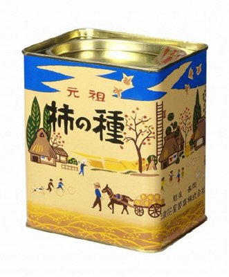 元祖柿の種170ｇ缶入り