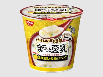とろけるおぼろ豆腐　まろっと豆乳スープ
