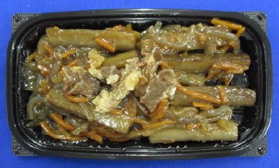 牛肉とごぼうのすき煮風　１０％増量