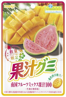 果汁グミ南国フルーツミックス