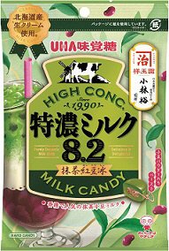 特濃ミルク８．２　抹茶紅豆冰