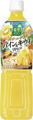 野菜生活１００　Ｗゴールデン　パイン＆キウイミックス　７２０ｍｌ／１５