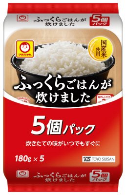 ふっくらごはんが炊けました　５個パック