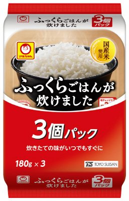 ふっくらごはんが炊けました　３個パック
