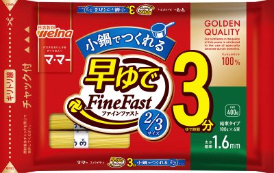 マ･マー 早ゆでスパゲティ FineFast 2/3サイズ 1.6mm