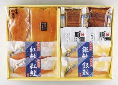 鮭・魚卵とうなぎ蒲焼詰合せSGU-50R