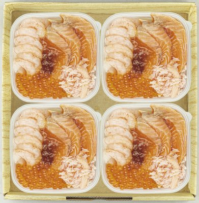 ふくいサーモン入り海鮮丼の具詰合せFKD-50