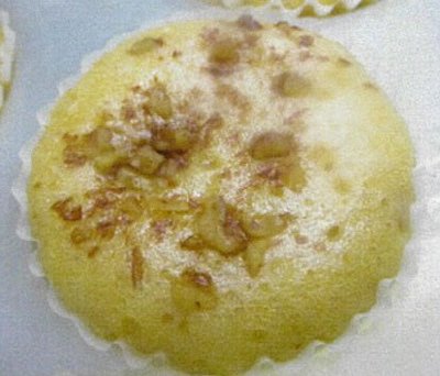 もっちりくるみ蒸しパン