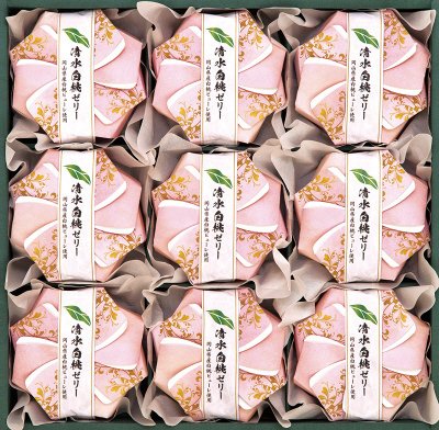 岡山清水白桃ゼリー