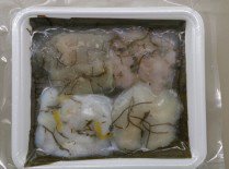 昆布〆盛り合わせ（白）4種