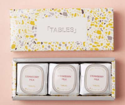 堀江バターサンド　イチゴミルク