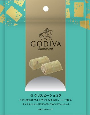 G クリスピーショコラ ミント香るホワイトワッフルチョコレート