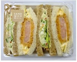 海老カツたまご＆野菜