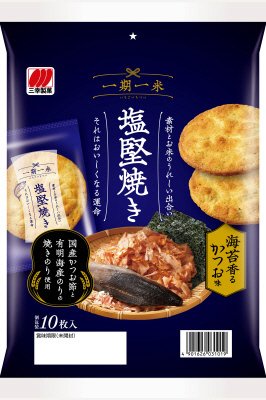 一期一米塩堅焼き　海苔香るかつお味
