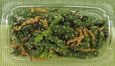 いんげんとひじきの胡麻和え　増量
