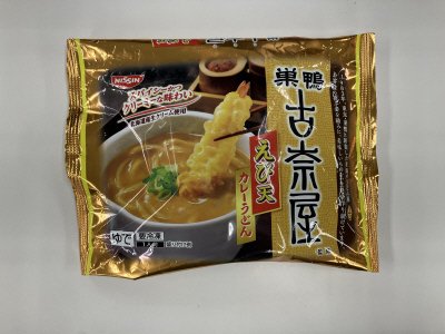 日清　古奈屋　えび天カレーうどん
