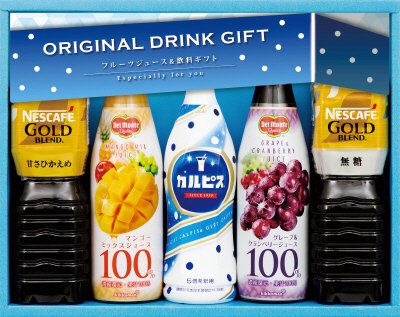 カルピス＆ネスカフェゴールドブレンドバラエティ飲料ギフト