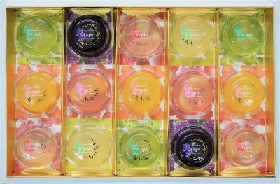 国産果肉のフルーツゼリー