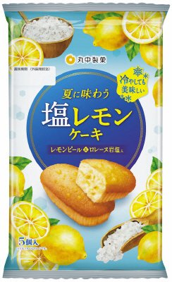 夏に味わう塩レモンケーキ