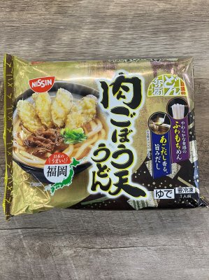 日清のどん兵衛　肉ごぼう天うどん