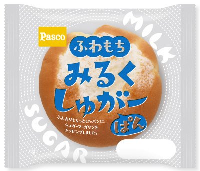 ふわもち　みるくしゅがーぱん
