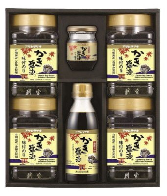 朝紫　かき醤油のり佃煮セット KT-30