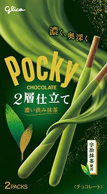 ポッキー２層仕立て＜濃い渋み抹茶＞