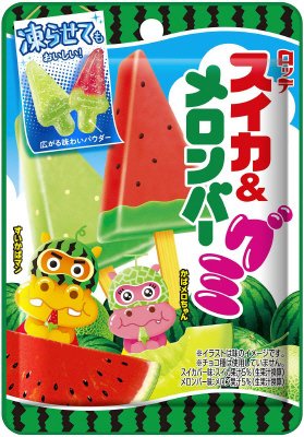 スイカ＆メロンバーグミ