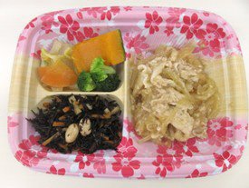 食べてほしいおかず　豚肉の生姜焼き（すりおろしりんご入り）