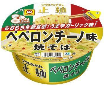 マルちゃん正麺　カップ　ペペロンチーノ味焼そば