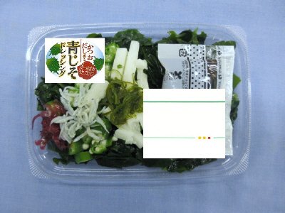 瀬戸内産しらす使用！オクラ山芋ねばねばサラダ大